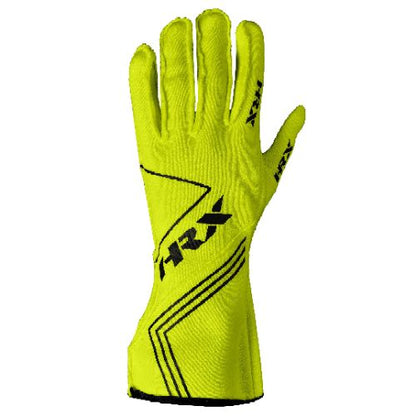 Racer Evoluzione - Racing Gloves Fluo Yellow - Graphic Black