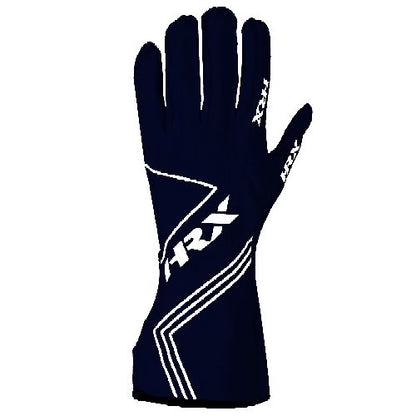 Racer Evoluzione - Racing Gloves Navy - Graphic White
