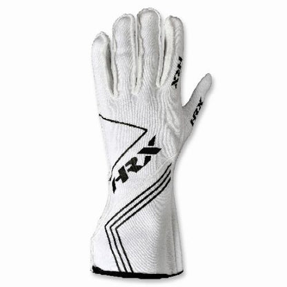 Racer Evoluzione - Racing Gloves White - Graphic Black