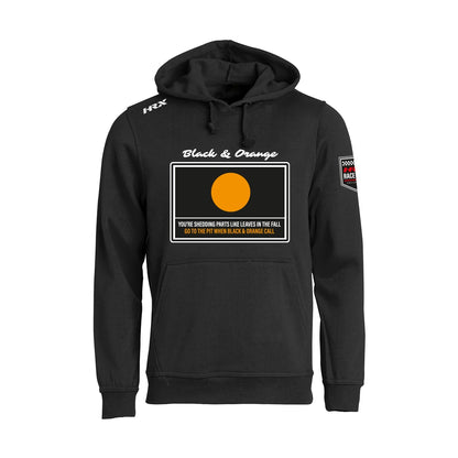 Sweatshirts Black & Orange Flag