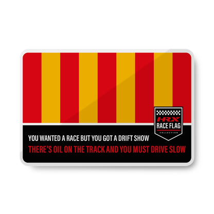 Magnets Yellow & Red Striped Flag