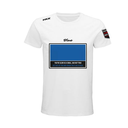 T Shirt Blue Flag