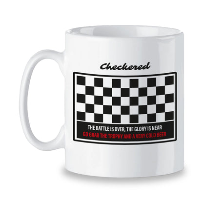 Mugs Checkered Race Flag