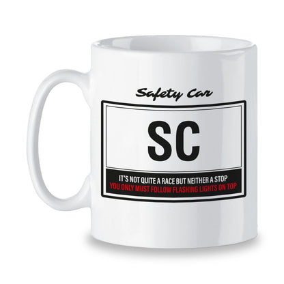 Mugs Safety Car Race Flag